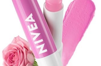 NIVEA Soft Rose Shine 4.8g Lip Balm|24 H Melt in Moisture Formula|Natural Oils|Glossy Finish,4.8 g (Pack of 1)