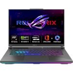 ASUS ROG Strix G16, AMD Ryzen 9 8940HX, RTX 5070 Ti,140W TGP,16GB RAM,1TB SSD,FHD+,16″,165Hz,90WHrs,Windows 11,M365 Basic (1Year),Office Home 2024,Eclipse Gray,2.5 Kg,G614PR-RV032WS, Gaming Laptop