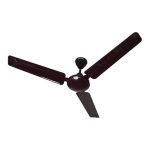 CADLEC Breeza 1200mm Ultra High Speed Ceiling Fan | Powerful Air Delivery | BEE Star Rated Energy Efficient | High Performance Motor | 3-Year Warranty | Brown