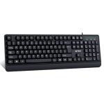 Intex Stream Wired Keyboard IT-KB335 | USB 2.0 Full Size Keyboard | 5 Million Click Key Life | 1.5M Cable | Ergonomic Design | Smooth Typing | Plug & Play Keyboard for PC, Laptop & Desktop