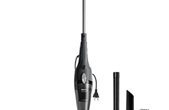 INALSA Vacuum Cleaner for Home|2-in-1 Handheld & Stick Upright Vacuum for Office,800 W with 16KPA Strong Suction|HEPA Filtration|0.8L Dust Tank|Multiple Accessories (Dura Clean Plus)