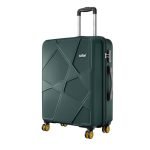 Safari Medium Polypropylene Spinner Pentagon Pro 8 Wheels 66Cm Size Checkin Trolley Bag, Hard Case 360º Wheeling Luggage for Men & Women, Travel Bag, Suitcase for Travel, Dusk Green