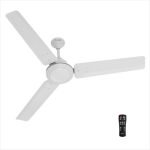 Polycab Airika BLDC Energy Efficient 5 Star Rated 1200 mm High Speed Ceiling Fan with Remote and 2 years warranty (White)