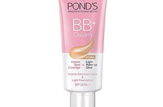 POND’S BB+ Cream, Instant Spot Coverage + Light Make-up Glow, Natural 30g