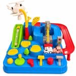 Kids Car Adventure Track Playset