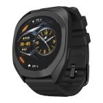 Fastrack Cosmix 1.32″ AMOLED Display Metal Case Smart Watch with Heart Rate Monitor,AI Watchface & Chat,Push Button Interactions,BT Calling,IP68 Water Resistant Upto 5 Days Battery Life – Onyx Black