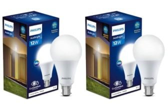 PHILIPS StellarBright 12-Watt LED Bulb B22 Base (Crystal White, Pack of 2)