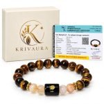 Zodiac Beaded Bracelet Round Stone Gemstone Astrology Jewellery for Unisex
