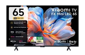 XIAOMI FX Series 165.1 cm (65 inch) Ultra HD (4K) Mini LED Smart Fire TV 2026 Edition with QLED TECHNOLOGY, Alexa built-in , Quantum Dot Filter , DLG 120Hz , HDR 10+, 32 GB Storage , Dolby Audio, Premium Metallic Finish Design , Film-maker Mode , Mi TV(L65MC-FSMIN)