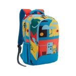 American Tourister Quad 3.0 Style 01, Large 3 Compartment Backpack, 33.5L with Spacious Interiors Bags For School, Office, College For Men & Women – Vivid Blue