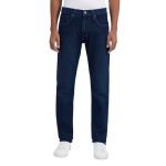 Men Tinted Blue Stretch Straight Fit Jeans