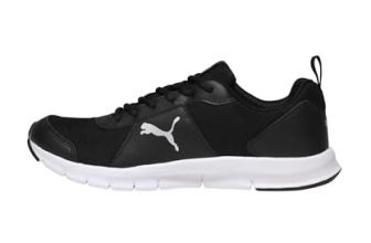 Puma mens Crater Black-Silver Sneaker – 7 UK (37309001)