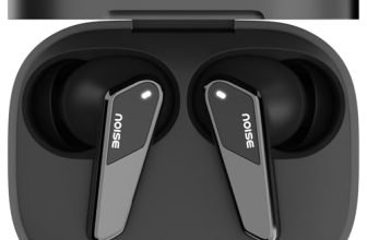 Noise Buds N1 Pro Truly Wireless Earbuds with Metallic Finish, ANC(Upto 30Db), 60H of Playtime, Dual Pairing, Instacharge(10 Min=200 Min), BT V5.3(Chrome Black)