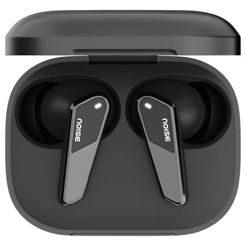 Noise Airwave Max 5 Wireless Over-Ear Headphones with Adaptive Hybrid ANC (up to 50dB), HFA Tech, 80H Playtime, Dual Pairing(Mauve Haze)