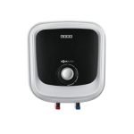 USHA Aquabuddy 15 Litre Storage Wall Water Heater With Free Installation (White Black)