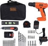 BLACK+DECKER BDCD120VA-IN Power & Hand Tool Kit(34 Tools)