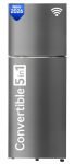 Samsung 350 L, 2 Star, Convertible 5-in-1, Digital Inverter, Frost Free Double Door Refrigerator (RT38HG5C42S8HL, Silver, Elegant Inox, 2026 Model)