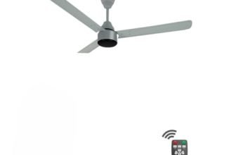 EcoLink AiroMax BLDC 1200mm Ceiling Fan – Grey | Power-Saving BLDC Technology | High Airflow Performance | Low Noise | 2-Year Warranty | Pack of 1