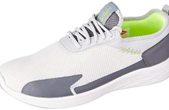 Lee Cooper LC4155L Men’s Lightweight Leather Lace-Up Sports Shoes | Super Flexible, Breathable & Comfortable for Running, Walking & Everyday Wear_41EU_7UK