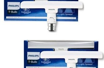 PHILIPS Stellar Bright 10W B22 LED T-Bulb,Cool Day Light , Pack of 2
