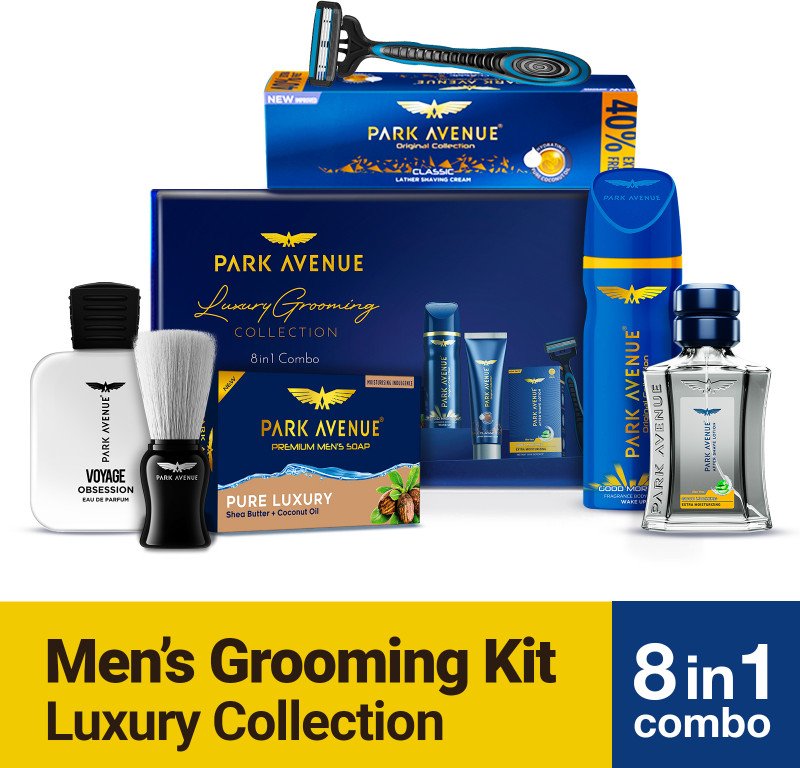 PARK AVENUE Ultimate Grooming Kit for Men(9 Items in the set)