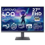 Lenovo LOQ 27-10 (Smartchoice) | 27″ (68.5cm) FHD (1920×1080) IPS 200Hz Gaming Monitor | 0.5ms, HDR10 Compliance, AMD FreeSync, 99% sRGB, 2xHDMI 2.1 TMDS, 1xDP 1.4| Tilt | Lunar Grey | 68F2GACBIN