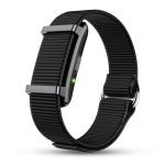 Pebble Qore 2 Smart Band Heart Rate | HRV | Body Temperature Monitoring | Sleep Tracker | 5ATM Water Resistant | Multiple Sports Modes | Premium Metal Body (Cosmic Black)