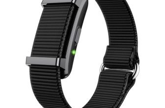 Pebble Qore 2 Smart Band Heart Rate | HRV | Body Temperature Monitoring | Sleep Tracker | 5ATM Water Resistant | Multiple Sports Modes | Premium Metal Body (Cosmic Black)
