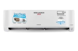 Hitachi 1.5 Ton 3 Star Xpandable+ Inverter Split AC (100% Copper, 4-Way Swing, ice Clean, Dust Filter, 3400SXL RAS.D318PCCIBS, White)