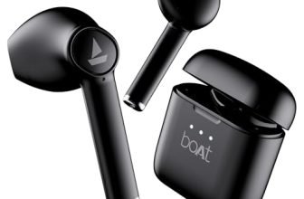 boAt Airdopes 131 with 60 Hrs Playback, ASAP Charge Truly Wireless Bluetooth in Ear Earbuds with Mic (Active Black)