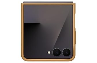 Samsung Galaxy Flip7 Kindsuit Case, Camel