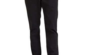 Amazon Brand – Symbol Men’s Slim Casual Trousers (SYMJG-TO-01_Black_38W x 29L)