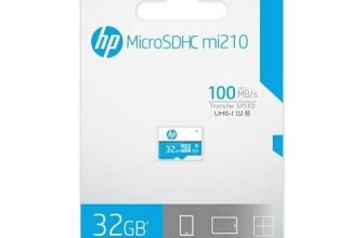 HP 32GB MicroSD Memory Card | SDHC mi210 Class 10 | UHS-I, U1 Card | Upto 100MB/s R | Compitable with Smartphones, Camera, CCTV | Memory Card