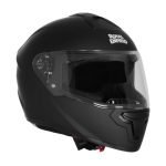 Royal Enfield Full Face Quest Helmet with Visor | ISI &DOT Certified | High Density EPS Liner for Better Impact Absorption | High Impact Grade Thermoplastic Shell | MATT Black (L) 58 CM