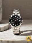 TIMEX Round 39mm Black Dial Analog Watch  – For Men