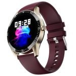 Fire-Boltt Talk Bluetooth Calling Smartwatch, 1.39″ TFT Display with Dual Button, Hands On Voice Assistance, 120 Sports Modes, in Built Mic & Speaker (Talk, Wine)