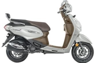 Hero MotoCorp Pleasure+ 110 VX Drum Brake OBD2B MAT VERNIER GREY Booking for Ex-Showroom Price