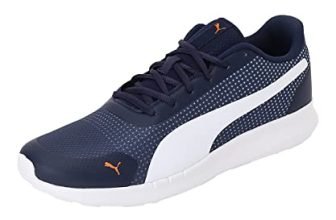 PUMA | Cave V2 Men’s Sneakers | Peacoat-Vibrant Orange-White | 10UK