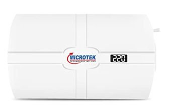 Microtek Smart EM4160+ Digital Display Wall Mounted Automatic Voltage Stabilizer for AC Air Conditioner Upto 1.5 Ton Working Power 160V-285V with 3 Year Warranty, White