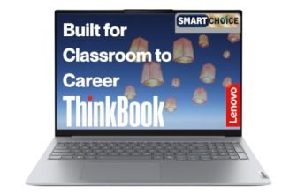 Lenovo Smartchoice ThinkBook 16, AMD Ryzen 5 220 (Coequal R5 8540U), 16GB RAM, 1TB SSD, WUXGA IPS 16” (40.64cm), Win11 Home, Arctic Grey, 1.7Kg, 21UTA01HIG, FPR, Backlit, 400Nits, 1Y Warranty, Laptop