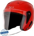 VEGA Lark Motorbike Helmet(Red)