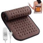 Lifelong Electric Heating Belt for Pain Relief | Heating Pad for Back, Shoulder, Knee, and Period Cramps | 3 Heat Settings with Auto Shut Off | 4-Layer Insulation for Safe & Comfortable Use (LLHB120)