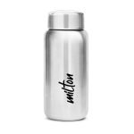 MILTON Aqua 500 Stainless Steel Water Bottle, 500 ml, Silver
