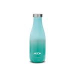Milton Prudent 350 Thermosteel Bottle, 360 ml Water Bottle, 24 Hours Hot and Cold, Double Wall Vacuum Insulated, Water Bottles, Tea Flask/Coffee Flask for Sports, Travel, Aqua Green