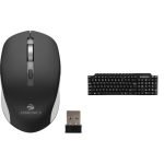 ZEBRONICS Zeb-Jaguar Wireless Mouse, 2.4GHz with USB Nano Receiver, High Precision Optical Tracking,
