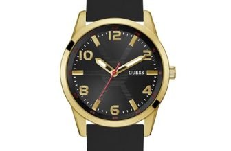 Guess Monte Round 42mm Black Dial Analog Men Watch – GW0805G2