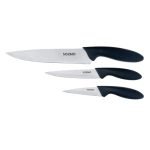 Amazon Brand – Solimo Classic Stainless Steel 3-Piece Knife Set
