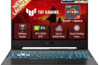 ASUS TUF A15 (2026),Smartchoice,AMD Ryzen 7 8845HS,RTX 3050,16GB RAM (Upgradeable Upto 64GB),512GB SSD,FHD,15.6″(39.6 cm),Win 11,M365 Basic(1Y),Office 24,Black,2.3 Kg,FA506NCG-HN192WS,Gaming Laptop