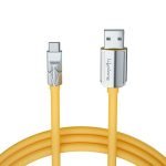 Lifelong Electronics 66W PD USB Type A to Type C Fast Charging Cable | High Speed Transfer Data Cable | Aluminum Alloy, Strong PVC & Tangle Free | iPhone 16/15/14, Android, Laptop, Tablet etc | 1.25M