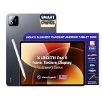 XIAOMI Pad 8 Nano Texture Creator’s Edition with Focus Pen Pro, 11.2 -inch (28.44 CM), LCD 3.2K, 12GB RAM, 256GB ROM, Wi-Fi, Quad Speakers Dolby Atmos, Graphite Grey, AI Enabled
